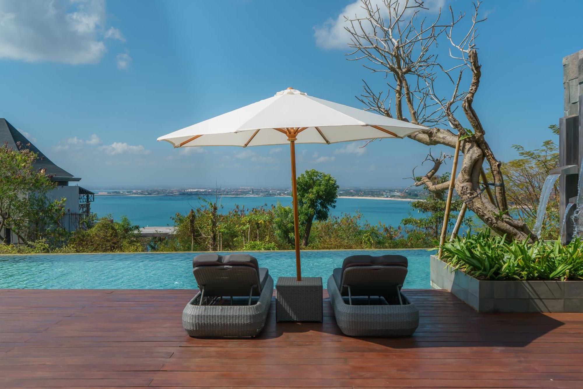 Beyond The Sea - Luxe Sea View Villa In Jimbaran Eksteriør bilde